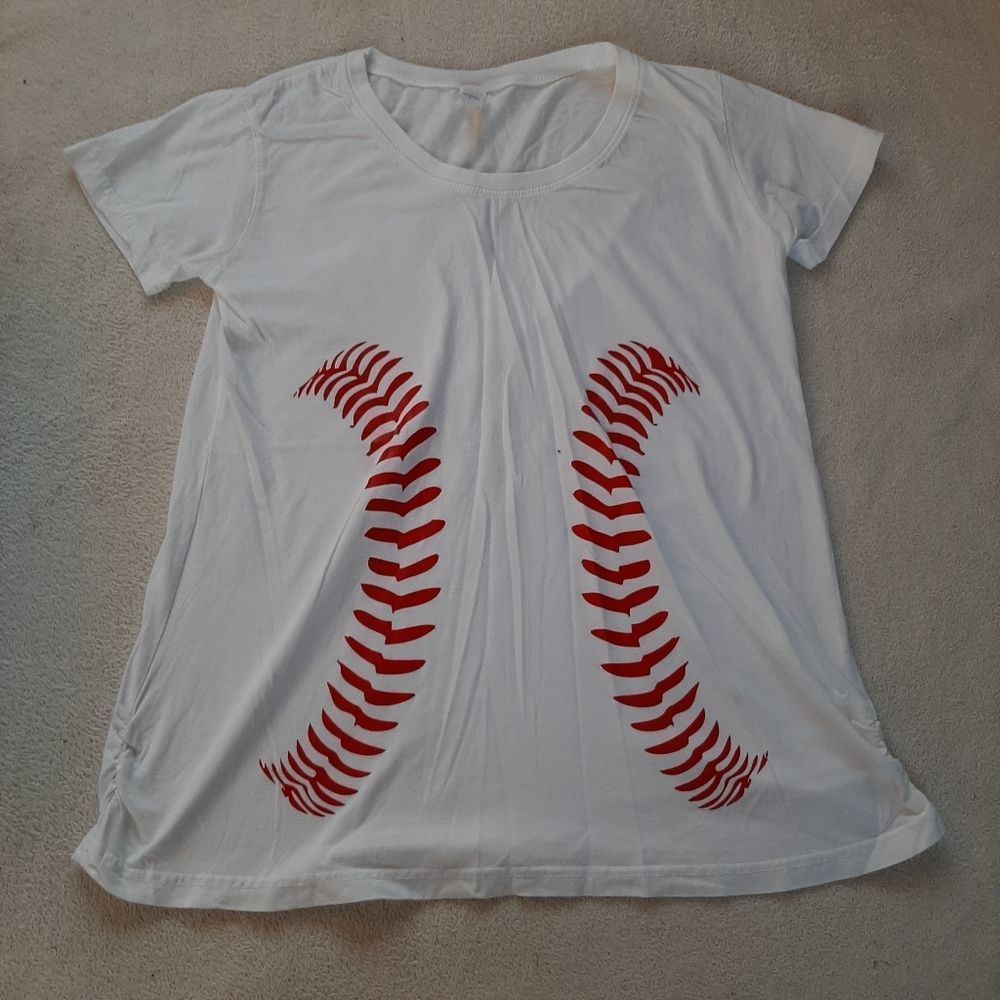 🎉HP🎉Monag Baseball Maternity Shirt Size S